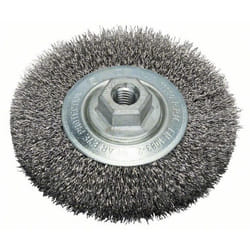 Bosch 2 608 622 100 Roue de fil et brosse en fil d'acier Roue à rayons 11,5 cm