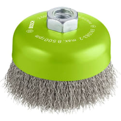 Bosch - Accessories Brosse boisseau, inox 100 mm, 0,3 mm, 8500 tr/min, 14 2608622103 1 pc(s)