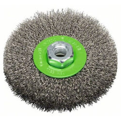 Bosch 2 608 622 107 Roue de fil et brosse en fil d'acier Roue à rayons 11,5 cm