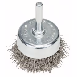 Bosch 2 608 622 117, Brosse coupe, 6 mm, 5 cm, 0,3 mm, Acier inoxydable, 4500 tr/min