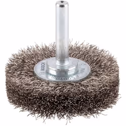 La brosse à disque offre une bonne finition. Elle est équipée d'un fil ondulé pour des travaux de nettoyage légers à moyens s ...
