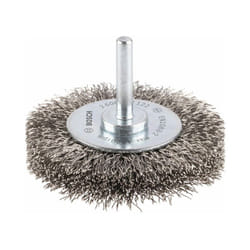 Bosch - Brosse circulaire 70 mm à fils d'inox ondulés 0,3 mm 70 mm, 0,3 mm, 15 mm