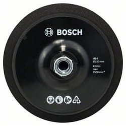 Plaque de support Bosch; 150 mm pour meuleuse d'angle