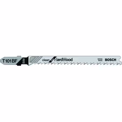 Lame de scie sauteuse Bosch T101BF; 100 mm; 2 unités
