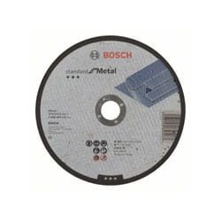 Bosch - Disque à tronçonner Standard for Métal - Moyeu plat - 180 mm - x 1 - 3.0 mm - 22,23 mm
