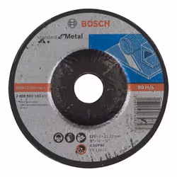 Disque a meuler Bosch Standard; 125x6 mm