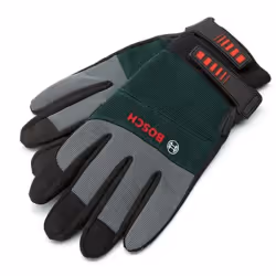 Bosch F016800314, Gants de jardin, Noir, Gris, XL, SML, 1 pièce(s), 2 pièce(s)