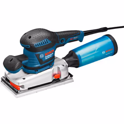 Bosch Ponceuse vibrante GSS 280 AVE Professional, Ponceuse orbitale, Bride/Velcro, 11000 tr/min, 16000 OPM, 22000 OPM, 2,4 mm