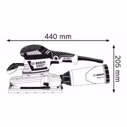 Bosch GSS 280 AVE Professional Ponceuse orbitale 11000 tr/min 22000 OPM