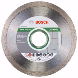 Disque à tronçonner diamanté Bosch Standard for Ceramic 2608603231; 115x22,23 mm; 10 unités