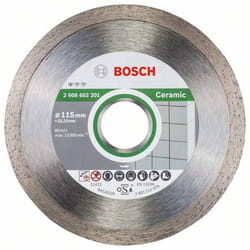 Disque à tronçonner diamanté Bosch Standard for Ceramic 2608603231; 115x22,23 mm; 10 unités