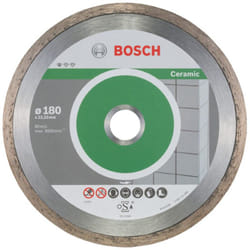 Bosch - Lame de scie diamant Standard pour céramique 180 x 22,23 x 1,6 x 7 mm 10 pièces