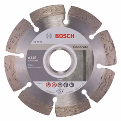 Bosch Disques à tronçonner diamantés Standard for Concrete, Béton, 23 cm, 2,22 cm, 2,3 mm
