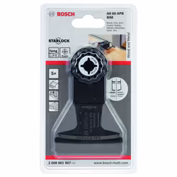 Lame de scie Bosch AII 65 APB BIM; 65x40 mm; 5 unités