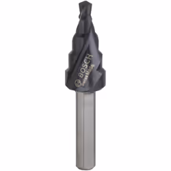 Perçage lisse de trous de différents diamètres avec un seul foret Le foret étagé HSS AlTiN permet de percer des trous de diff ...