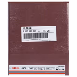 Bosch 2 608 608 C09 fourniture de ponçage manuel pâte sablée P120 1 pièce(s)
