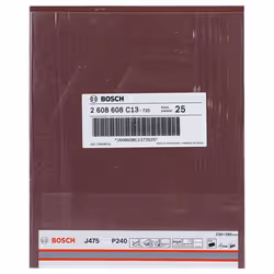 Bosch 2 608 608 C13 fourniture de ponçage manuel pâte sablée P240 1 pièce(s)
