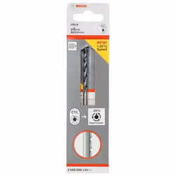 Bosch CYL-5, Perceuse, 5 mm, 100 mm, Pierre artificielle, Béton, Calcaire, Maçonnerie, Pierre naturelle, 5 cm, Tige cylindriq ...