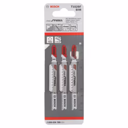 Lames pour scie sauteuse Bosch T-102 BF; 3 unités - Vue supplémentaire 4