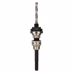 Bosch 2 609 390 590, Adaptateur pour scie cloche, Noir, Métallique, 1 pièce(s)