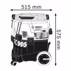 Bosch GAS 35 L SFC+ Professional Noir, Bleu 1200 W - Vue supplémentaire 4