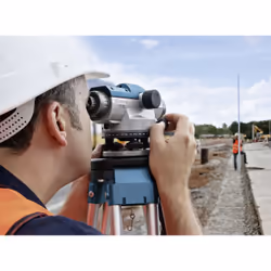 Bosch GOL 32 G niveau 120 m Bleu, Gris - Vue supplémentaire 4