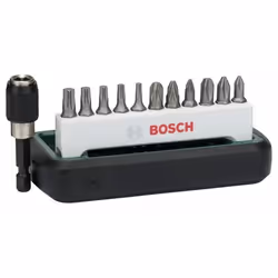 Jeu d'accessoires de tournevis Bosch 2608255993; 12 unités