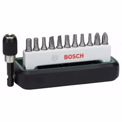Jeu d'accessoires de tournevis Bosch 2608255995; 12 unités