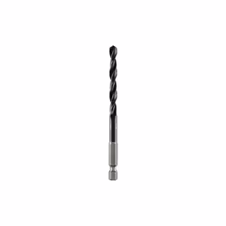 Description 2609255143 Foret à métaux hélicoïdal HSS-R DIN 338 avec queue six pans 1/4'' 6,0 x 57 x 105 mm Poids : 23 grammes ...