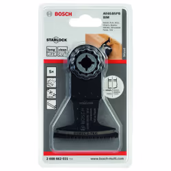 Lame de scie pour la coupe du bois Bosch All 65 BSPB, Hardwood; 65x40 mm; 5 unités - Vue supplémentaire 4