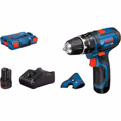 Perceuse à percussion sans fil Bosch GSB 12V-15; 12 V; 2x2,0 Ah accu.