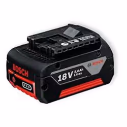 Bosch 18V 3Ah, Batterie, Lithium-Ion (Li-Ion), 3 Ah, 18 V, Noir, 1 pièce(s)