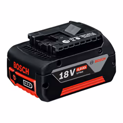 Bosch GBA 18 V 4.0 Ah, Batterie, Lithium-Ion (Li-Ion), 4 Ah, 18 V, Noir, 1 pièce(s)