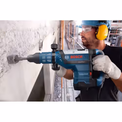 Bosch GSH 7 VC Noir, Bleu 1500 W - Vue supplémentaire 4