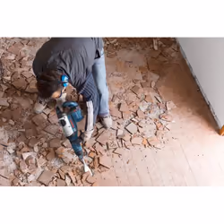 Bosch GSH 7 VC Noir, Bleu 1500 W - Vue supplémentaire 6