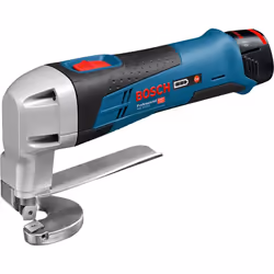 Bosch Cisaille à tôle sans-fil GSC 12V-13 Professional, Cisaille électrique, 3600 spm, 1,3 mm, 2 mm, 3,5 m/s², 1,5 m/s²