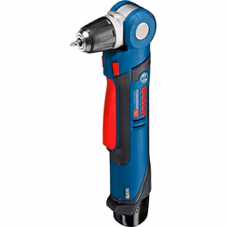 Bosch Perceuse d'angle sans fil GWB 12V-10 Professional, Noir, Bleu, 1300 tr/min, 6 mm, 11 N·m, Batterie, 10,8 V