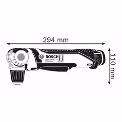 Bosch Perceuse d'angle sans fil GWB 12V-10 Professional