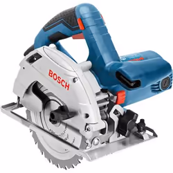 Bosch GKS 165, Noir, Bleu, Rouge, Argent, 16,5 cm, 4900 tr/min, 6,6 cm, 4,7 cm, Secteur