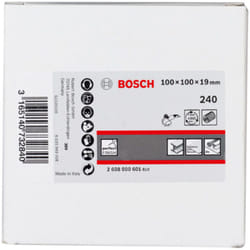 Bosch - Rouleau abrasif à lamelles 19 mm 240 100 mm