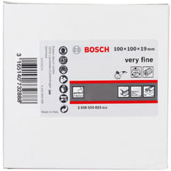Bosch - Rouleau abrasif à lamelles avec non-tissé 19 mm super fin 100 mm