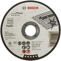 Disque abrasif Bosch A60WBF; 125x0,8 mm