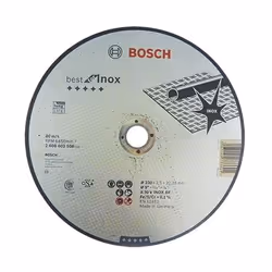 Disque à tronçonner BOSCH BEST Spécial INOX - Disques à tronçonner spécial inox très haut de gamme pour exigences extrêmes. P ...