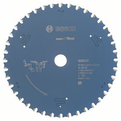 Lame de scie pour le métal Bosch Expert for Steel; 190x2x20,0 mm; Z40; 12°