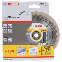 Bosch 2 608 603 629 lame de scie circulaire 11,5 cm 1 pièce(s)