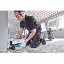 Bosch GBR 15 CAG 9300 tr/min Noir, Bleu 1500 W