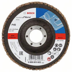 Meule-éventail Bosch 2608603657; 125 mm; K60