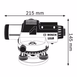 Bosch Set GOL 26 D + BT 160 + GR 500 Professional Niveau de ligne 100 m