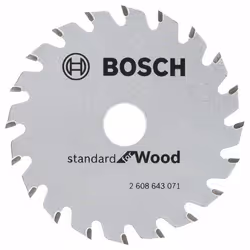 Lame de scie Bosch; 85x1,1x15,0 mm; Z20; 14°