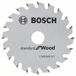 Lame de scie Bosch; 85x1,1x15,0 mm; Z20; 14°
